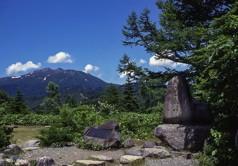 野麦峠の景色