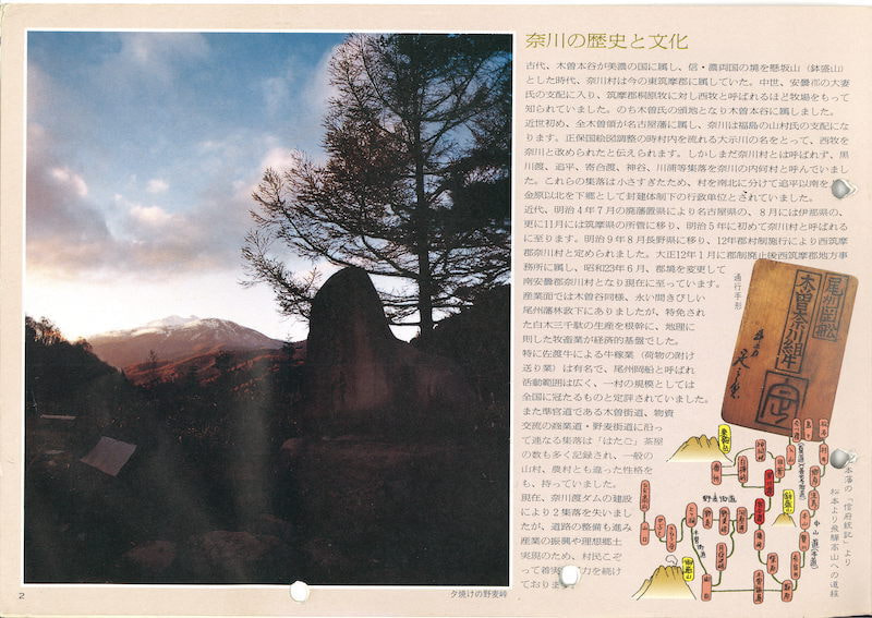 奈川村政要覧